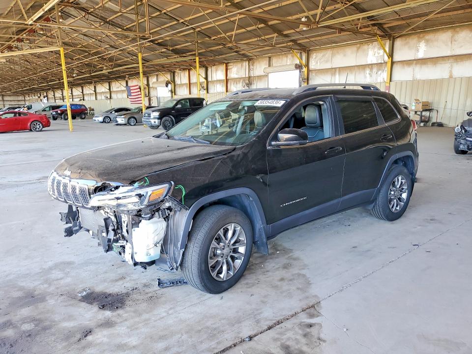 2019 Jeep VIN 1C4PJMLN0KD212841 COPART salvage auction — FRONT END, AZ - CERT OF TITLE - SALVAGE, sold $3,400 on 2026-08-03 (photo 1)