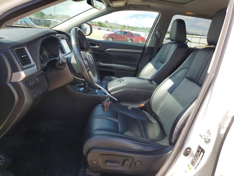 2018 Toyota VIN 5TDJZRFH2JS813592 COPART salvage auction — HAIL, Ia - Cert Of Title-Salvage Title, sold $10,200 on 2026-07-22 (photo 7)