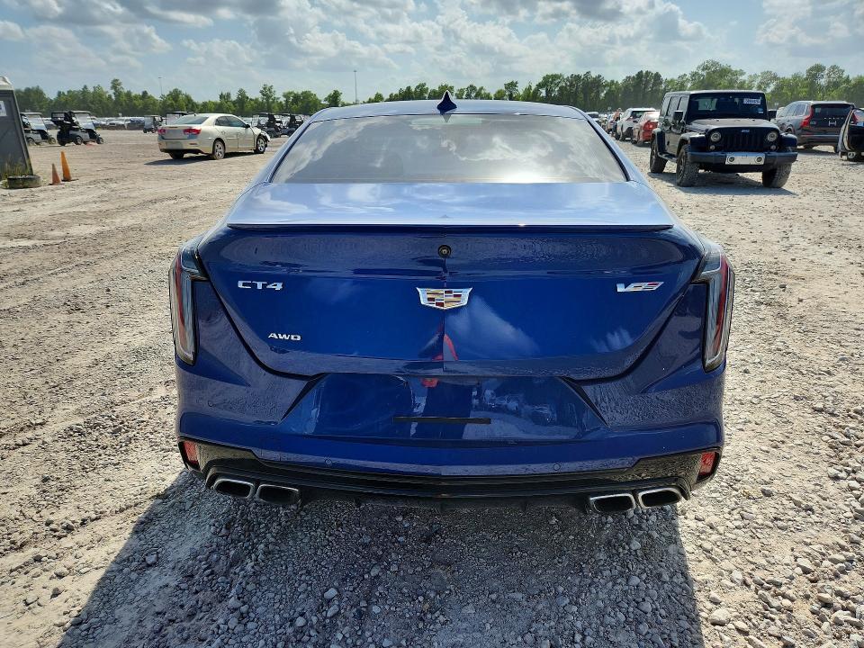 2022 Cadillac Ct4 VIN 1G6DH5RL0N0102056 COPART salvage auction — FRONT END, TX - SALVAGE VEHICLE TITLE, sold $9,500 on 2026-07-28 (photo 6)