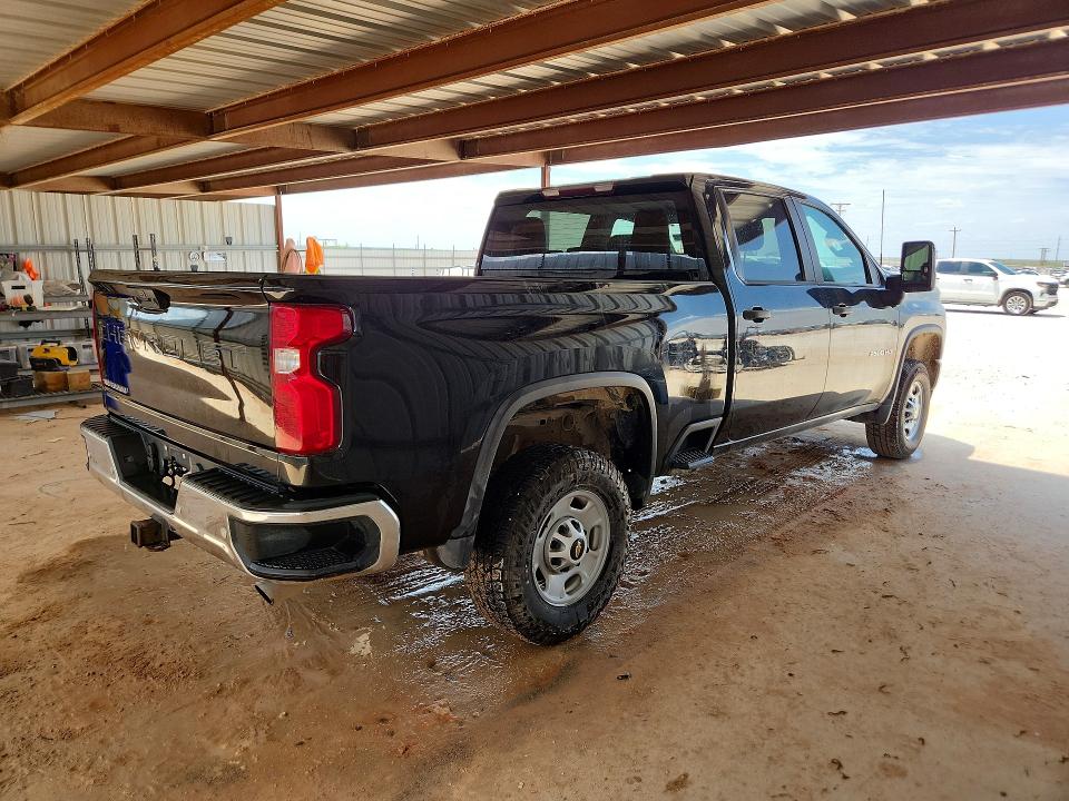 2022 Chevrolet Silverado VIN 1GC4YLE79NF264534 COPART salvage auction — REAR END, Tx - Certificate Of Title, sold $13,100 on 2026-09-02 (photo 3)