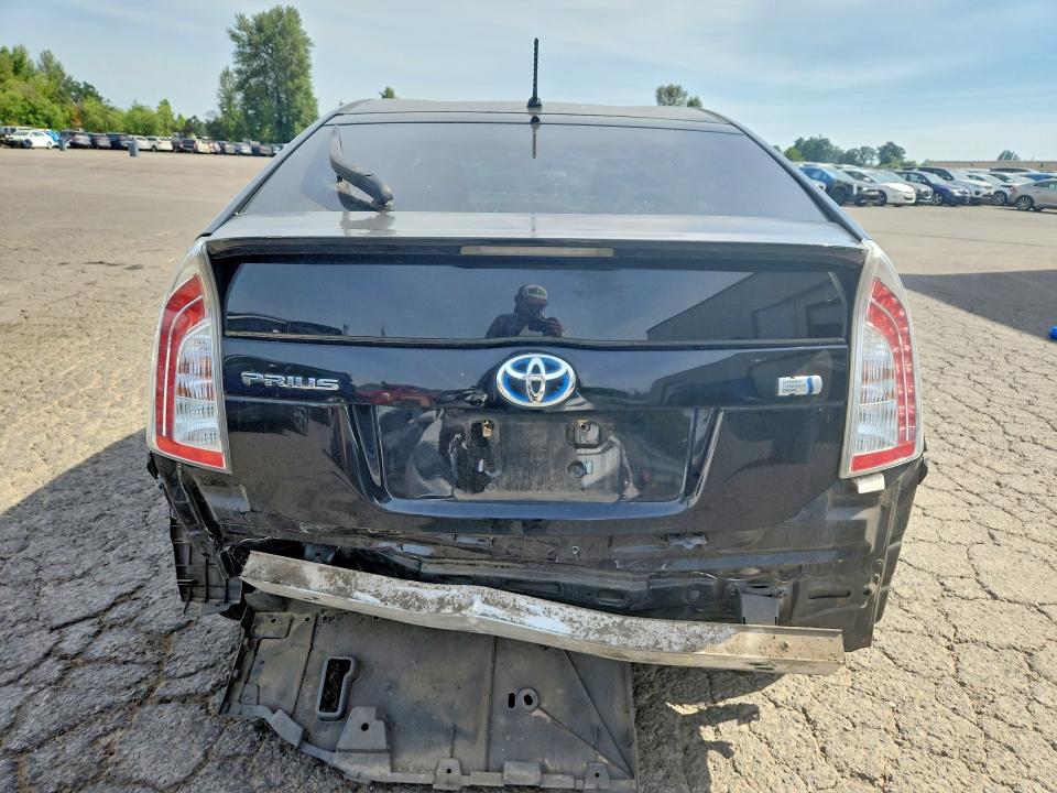 2013 Toyota VIN JTDKN3DU2D0355976 COPART salvage auction — REAR END, Or - Salvage Title Certificate, sold $125 on 2026-07-27 (photo 6)