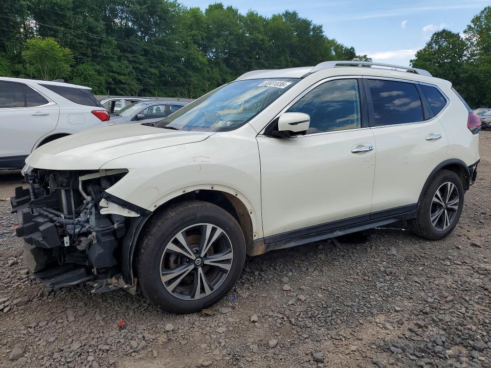 2019 Nissan Rogue VIN JN8AT2MT6KW250293 COPART salvage auction — VANDALISM, Pa - Certificate Of Salvage, sold $1,800 on 2026-07-13 (photo 1)