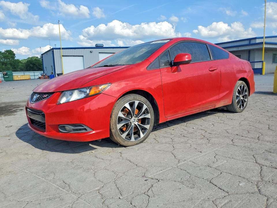2012 Honda VIN 2HGFG4A50CH703414 COPART salvage auction — WATER/FLOOD, Ky - Cert Of Title-Rebuilt Vehicle, sold $600 on 2026-07-29 (photo 1)