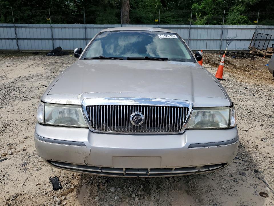 2004 Mercury Grand marquis VIN 2MEFM75W54X640571 COPART salvage auction — FRONT END, GA - CERT OF TITLE-SALVAGE, sold $300 on 2026-07-10 (photo 5)
