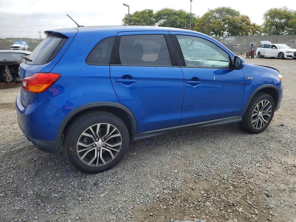 2016 Mitsubishi VIN JA4AP3AW2GZ049267 COPART salvage auction — FRONT END, Ca - Salvage Certificate, sold $1,250 on 2026-07-02 (photo 3)