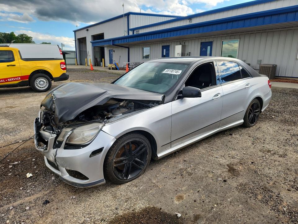 2011 Mercedes-benz E-class VIN WDDHF8HB2BA490417 COPART salvage auction — FRONT END, Id - Salvage Certificate Of Title, sold $375 on 2026-07-09 (photo 1)