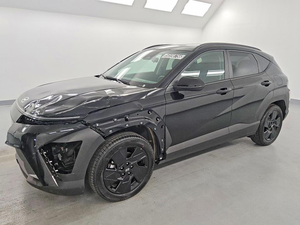 2026 Hyundai Kona VIN KM8HF3AB3TU468381 COPART salvage auction — FRONT END, NM - CERTIFICATE OF TITLE, sold $12,000 on 2026-07-08 (photo 1)