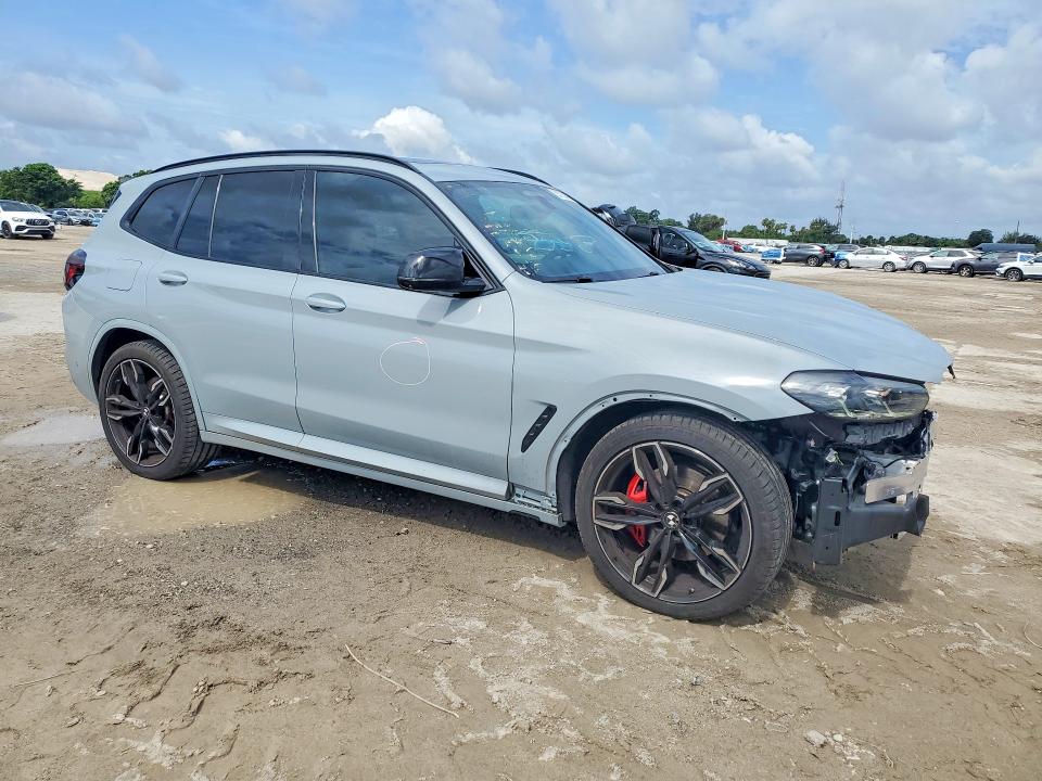 2022 BMW X3 VIN 5UX83DP06N9J46427 COPART salvage auction — FRONT END, Fl - Cert Of Title Slvg Rebuildable, sold $23,700 on 2026-07-07 (photo 4)