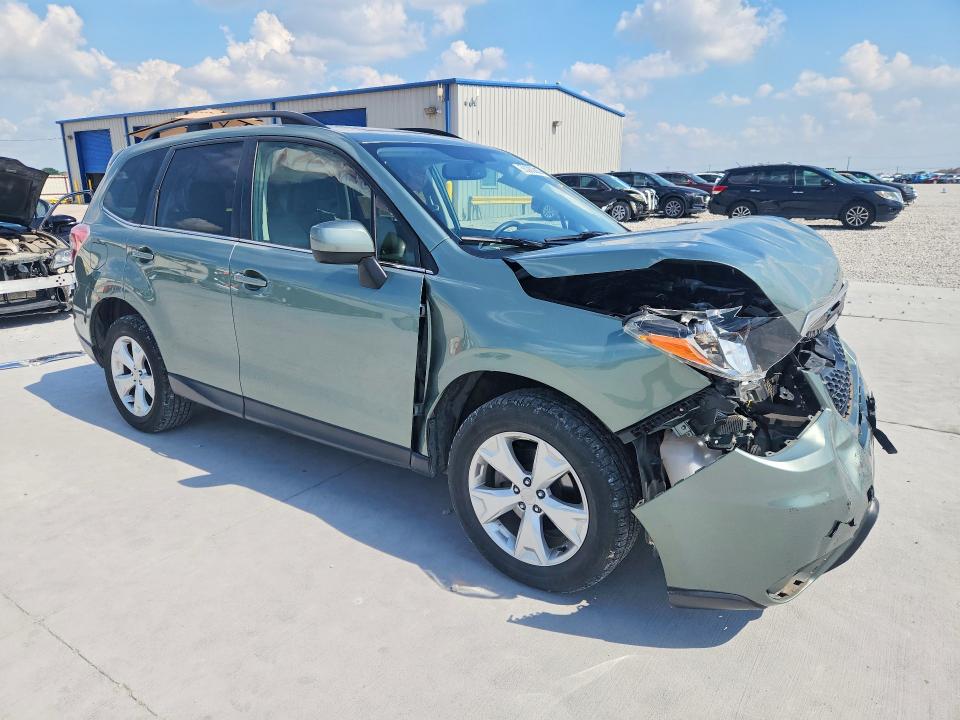 2016 Subaru Forester VIN JF2SJAHC5GH491253 COPART salvage auction — FRONT END, Tx - Certificate Of Title, sold $175 on 2026-07-28 (photo 4)