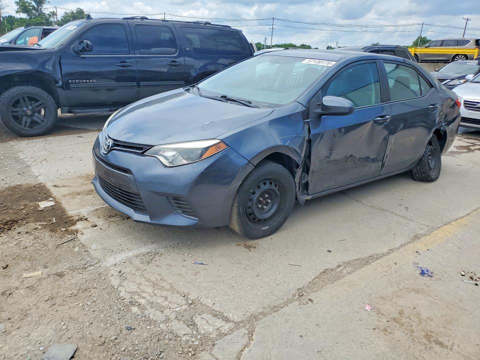 2016 Toyota Corolla VIN 5YFBURHE5GP443018 COPART salvage auction — ROLLOVER, Ky - Cert Of Title-Salvage, sold $1,850 on 2026-07-22 (photo 1)