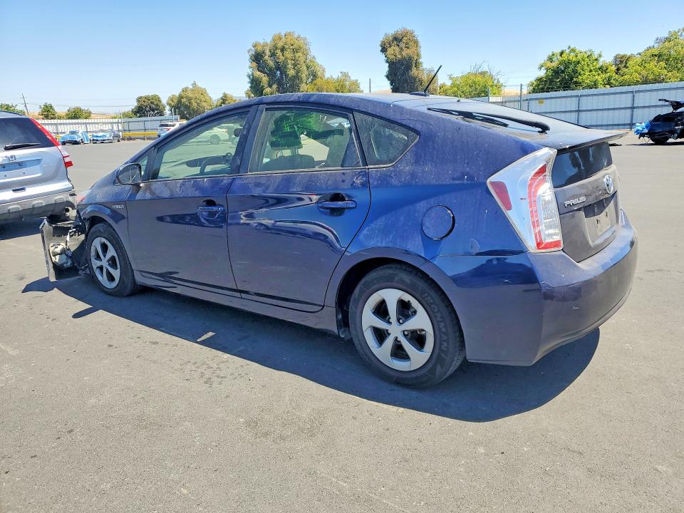 2013 Toyota Prius VIN JTDKN3DU9D1726447 COPART salvage auction — FRONT END, Ca - Salvage Certificate, sold $1,100 on 2026-07-27 (photo 2)