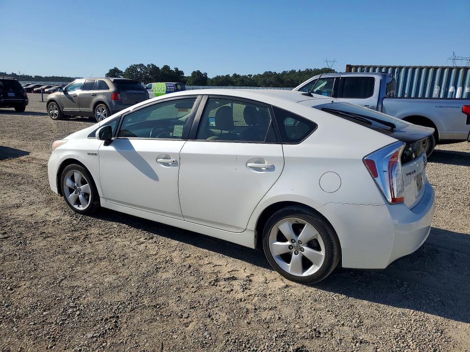 2013 Toyota Prius VIN JTDKN3DU8D5691506 COPART salvage auction — VANDALISM, CA - SALVAGE CERTIFICATE, sold $5,100 on 2026-07-24 (photo 2)