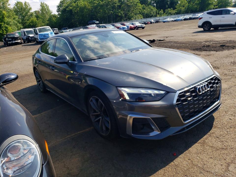 2023 Audi VIN WAUFACF57PA024275 COPART salvage auction — SIDE, Ct - Cert Of Title-Salvage, sold $11,200 on 2026-07-17 (photo 4)