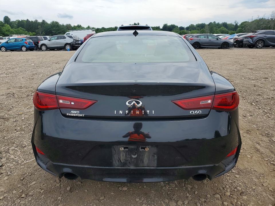 2018 Infiniti Q60 VIN JN1EV7EL1JM390462 COPART salvage auction — MECHANICAL, Md - Cert Of Salvage > 75% Damage, sold $5,300 on 2026-07-13 (photo 6)