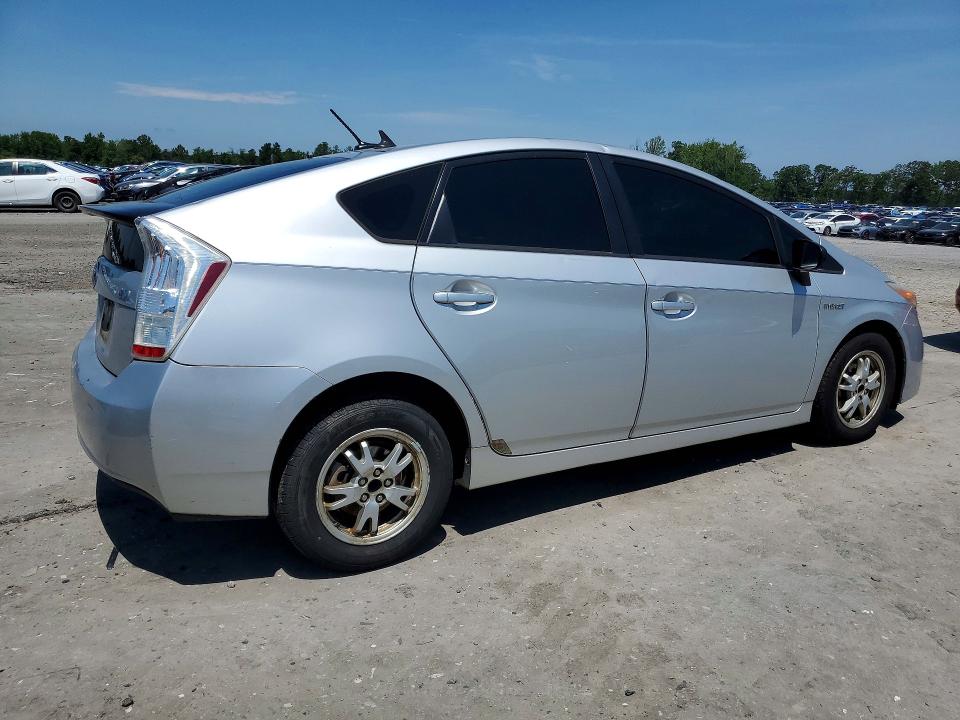 2010 Toyota Prius VIN JTDKN3DU9A0238228 COPART salvage auction — FRONT END, VA - CERT OF TITLE - SALVAGE, sold $1,000 on 2026-07-22 (photo 3)