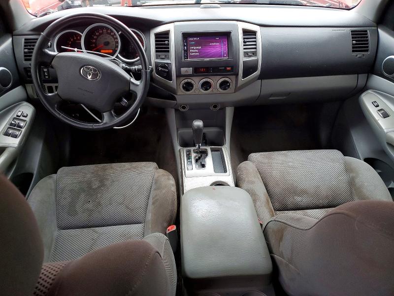 2007 Toyota Tacoma VIN 5TEMU52N07Z343297 COPART salvage auction — HAIL, Ia - Cert Of Title-Salvage Title, sold $550 on 2026-07-29 (photo 8)