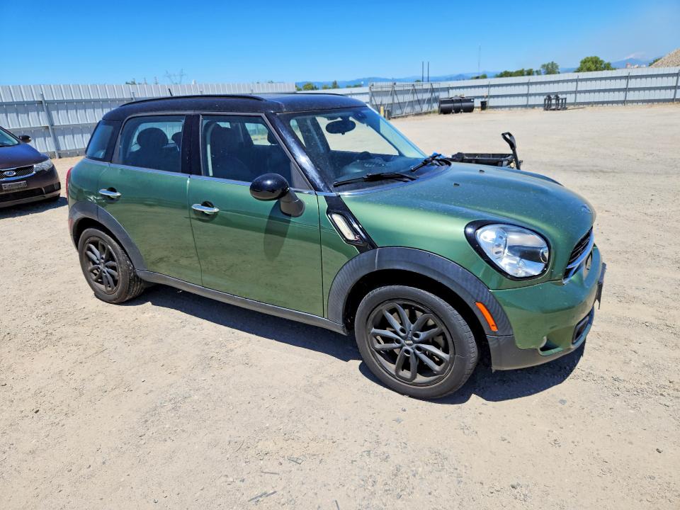 2015 Mini Cooper VIN WMWZC3C52FWT05123 COPART salvage auction — FRONT END, Ca - Salvage Certificate, sold $500 on 2026-07-10 (photo 4)