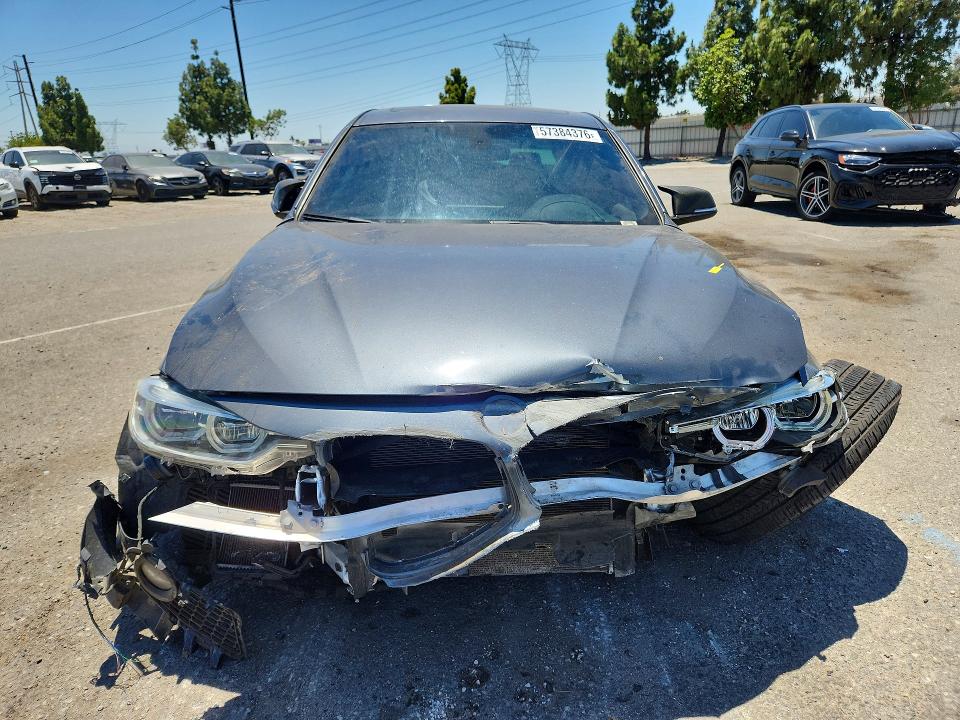 2018 BMW 3 series VIN WBA8B3G54JNV00891 COPART salvage auction — ALL OVER, Ca - Salvage Certificate, sold $200 on 2026-07-21 (photo 5)