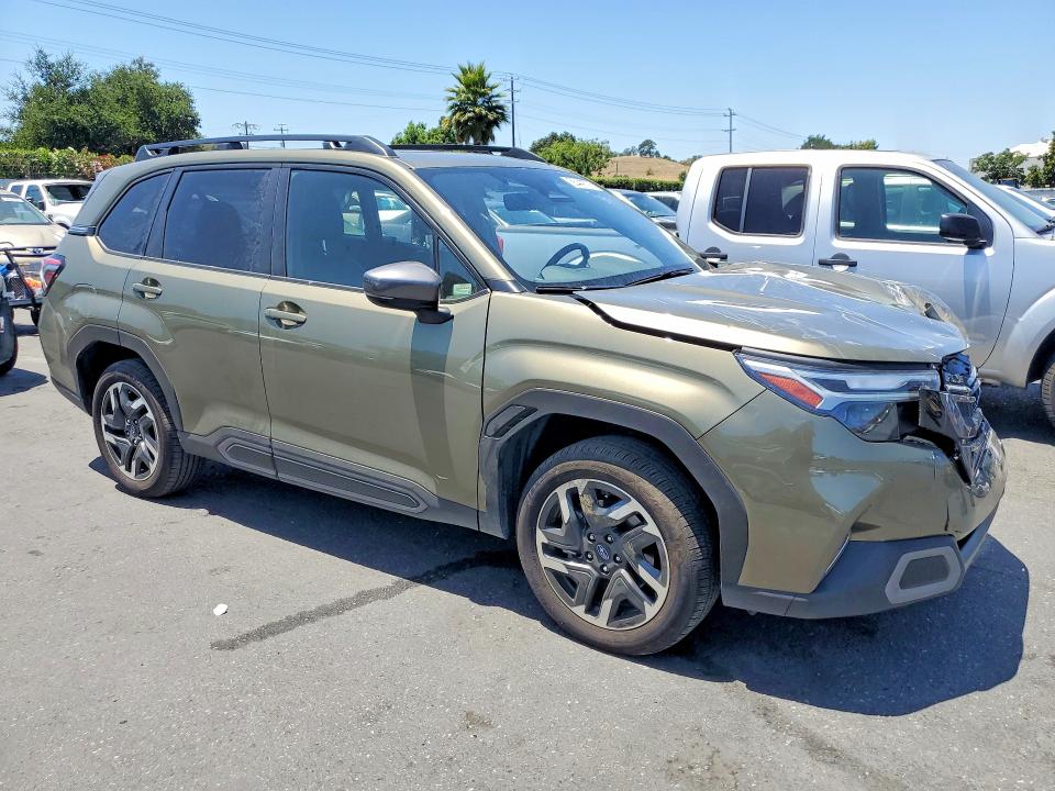 2025 Subaru Forester VIN JF2SLDRC9SH615866 COPART salvage auction — SIDE, Ca - Salvage Certificate, sold $5,300 on 2026-07-14 (photo 4)