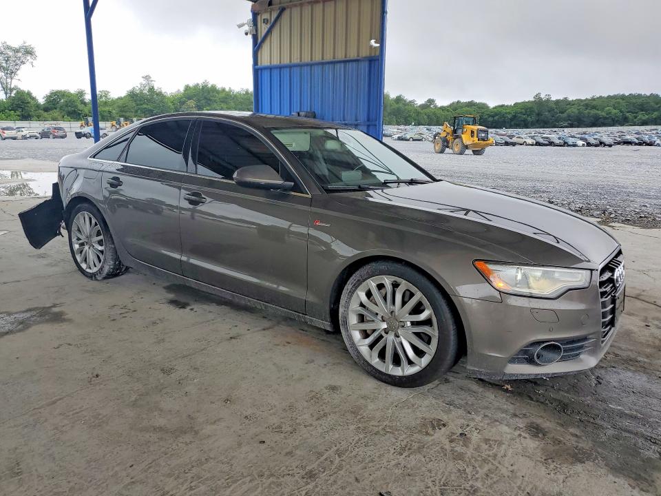 2012 Audi A6 VIN WAUGGAFC9CN127402 COPART salvage auction — REAR END, Ga - Cert Of Title-Salvage, sold $1,550 on 2026-07-30 (photo 4)