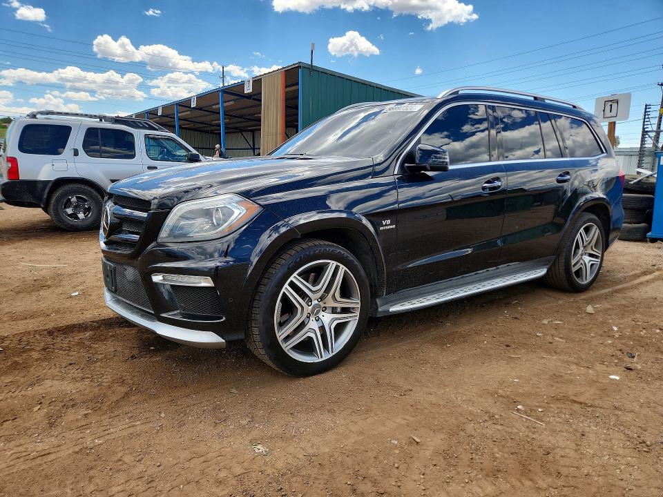 2015 Mercedes-benz Gl-klasse amg VIN 4JGDF7EE1FA541957 — COPART salvage auction photo