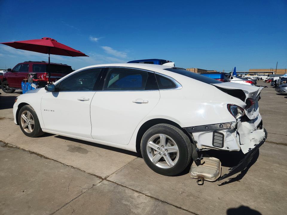 2022 Chevrolet Malibu limited VIN 1G1ZD5ST4NF170276 COPART salvage auction — REAR END, Tx - Cert Of Title-Rebuilt Salvage (P), sold $1,400 on 2026-07-09 (photo 2)