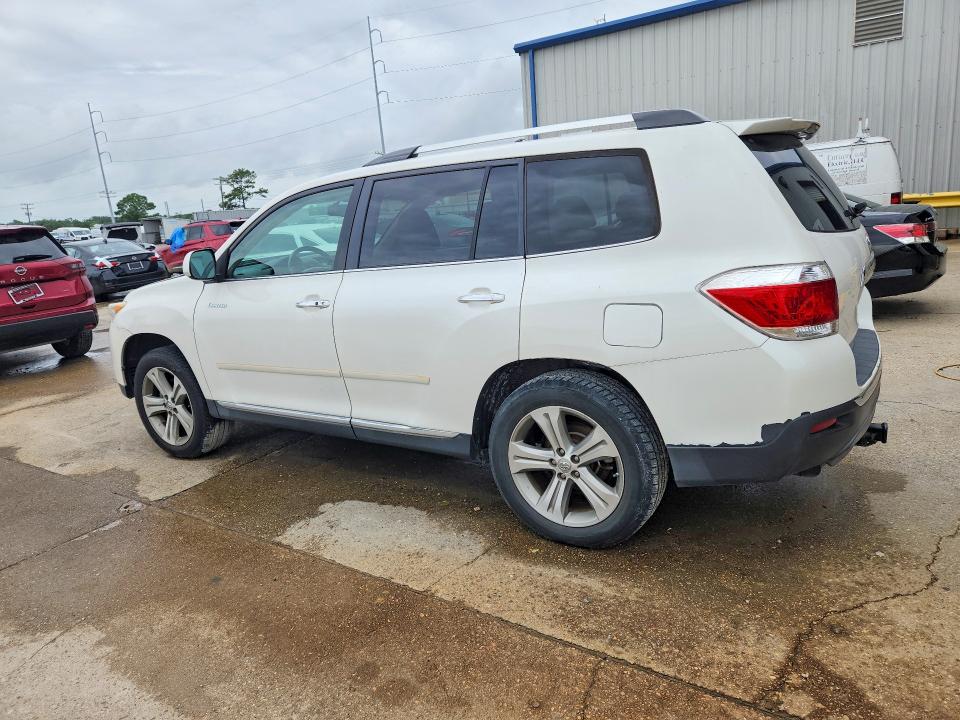 2011 Toyota Highlander VIN 5TDYK3EH9BS047444 COPART salvage auction — FRONT END, La - Cert Of Title-Salvage, sold $5,300 on 2026-07-29 (photo 2)