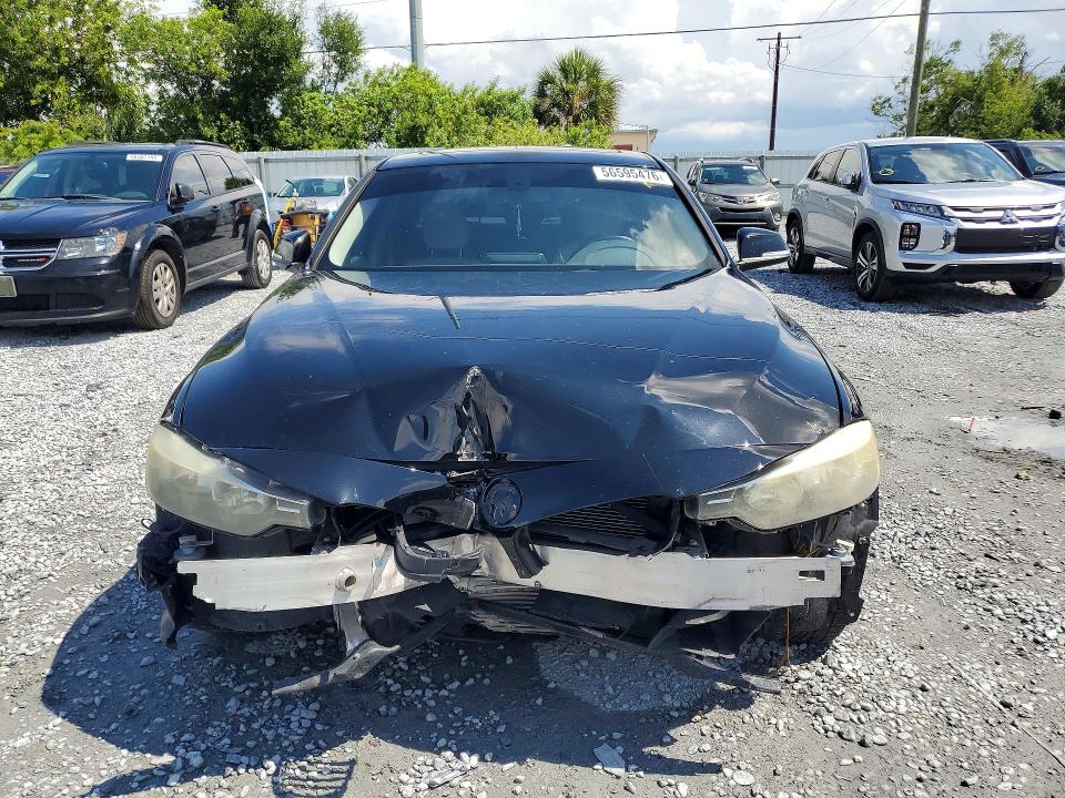 2014 BMW 3er VIN WBA3A5G56ENP27983 COPART salvage auction — FRONT END, FL - CERT OF TITLE SLVG REBUILDABLE, sold $1,100 on 2026-07-17 (photo 5)