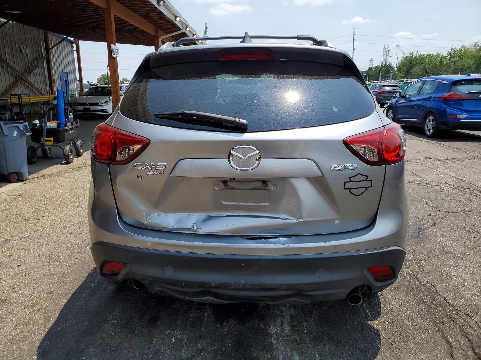 2013 Mazda VIN JM3KE4CE0D0132844 COPART salvage auction — REAR END, Co - Public - Salvage Title, sold $500 on 2026-07-28 (photo 6)