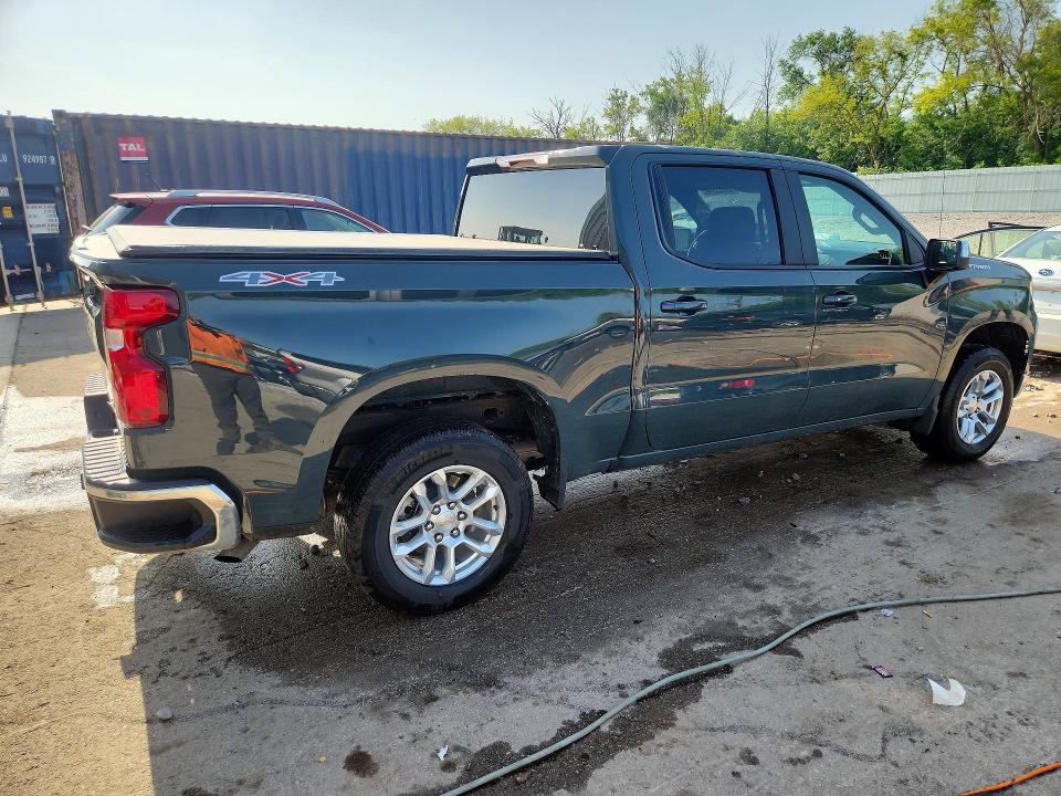 2025 Chevrolet Silverado VIN 1GCPKKEK4SZ204202 COPART salvage auction — HAIL, Wi - Salvage - Multiple Brands, sold $20,200 on 2026-07-20 (photo 3)