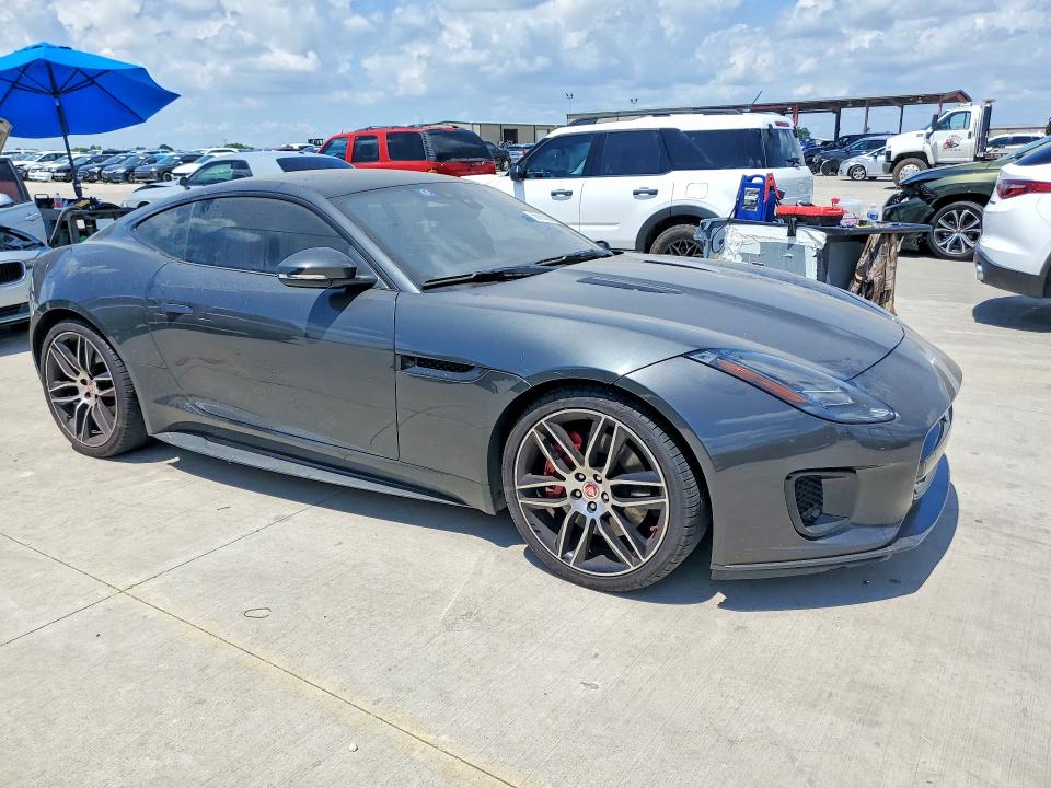 2020 Jaguar F-type VIN SAJDD1GX2LCK63917 COPART salvage auction — SIDE, TX - SALVAGE VEHICLE TITLE, sold $14,800 on 2026-07-06 (photo 4)