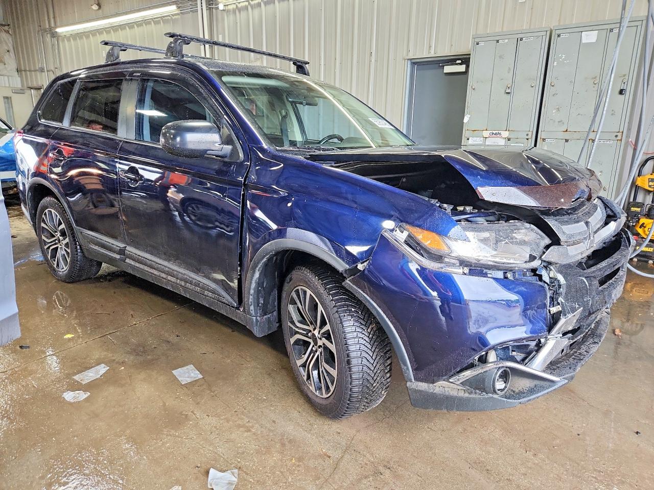 2016 Mitsubishi Outlander VIN JA4AZ3A38GZ015446 COPART salvage auction — Front End, IL - SALVAGE CERTIFICATE, sold $1,650 on 2026-07-02 (photo 4)