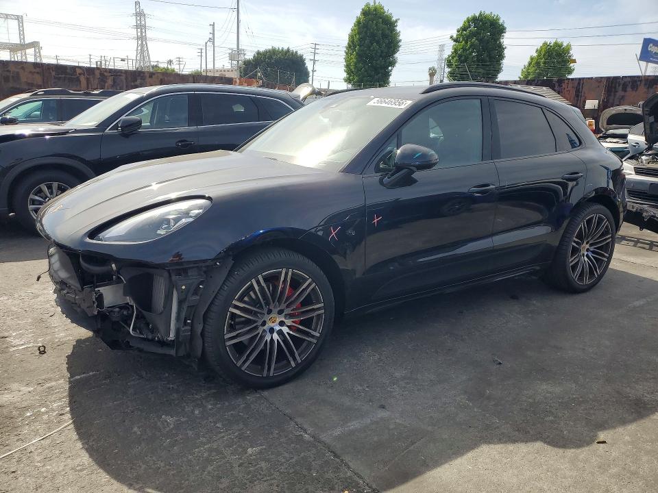 2018 Porsche Macan VIN WP1AG2A56JLB60243 COPART salvage auction — FRONT END, Ca - Salvage Certificate, sold $11,600 on 2026-08-12 (photo 1)