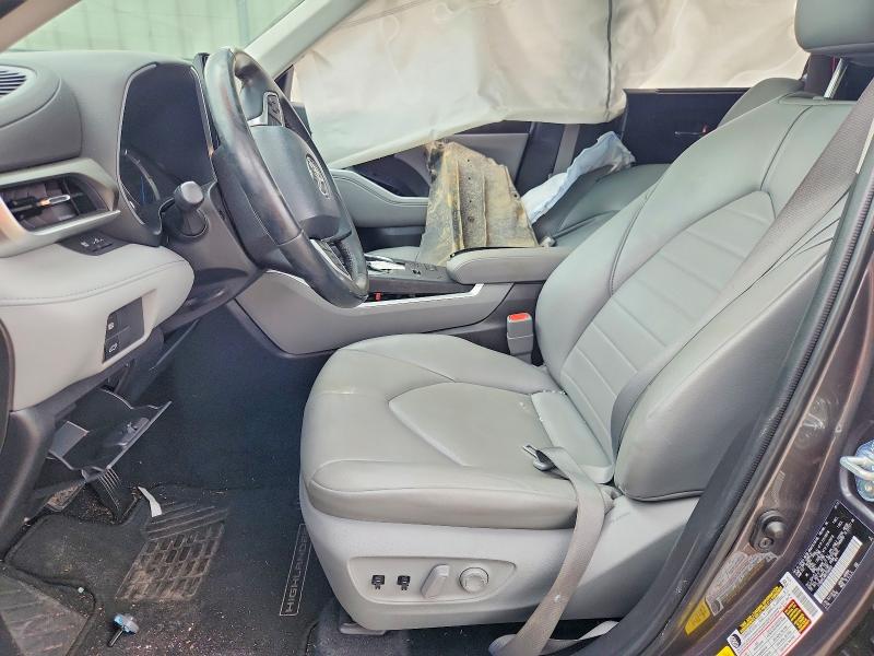 2022 Toyota Highlander VIN 5TDGBRCH8NS556950 COPART salvage auction — SIDE, Al - Cert Of Title-Salvage Title, sold $6,500 on 2026-07-13 (photo 7)