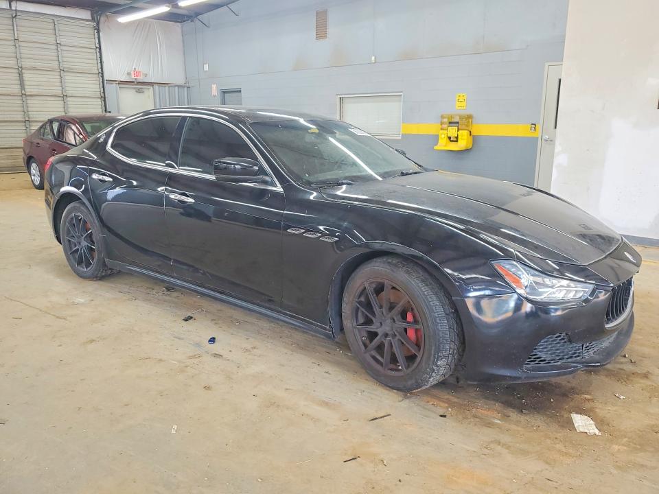 2014 Maserati Ghibli VIN ZAM57XSA4E1112149 COPART salvage auction — UNDERCARRIAGE, Nc - Dealer Only Clean Title, sold $4,600 on 2026-07-29 (photo 4)