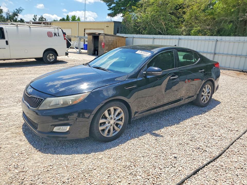 2014 Kia Optima VIN 5XXGN4A78EG304606 COPART salvage auction — SIDE, Nc - Salvage Certificate Of Title, sold $500 on 2026-07-31 (photo 1)