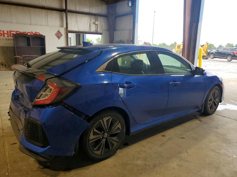 2018 Honda VIN SHHFK7H77JU224303 COPART salvage auction — REAR END, Mo - Salvage Certificate Of Title, sold $6,500 on 2026-07-27 (photo 3)