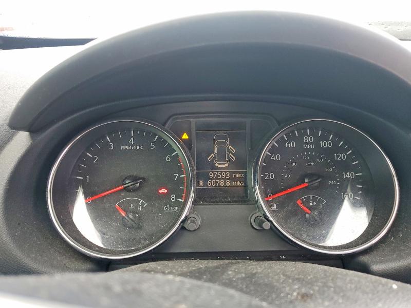 2015 Nissan Rogue VIN JN8AS5MT1FW151164 COPART salvage auction — FRONT END, Tn - Salvage Certificate, sold $700 on 2026-07-09 (photo 9)