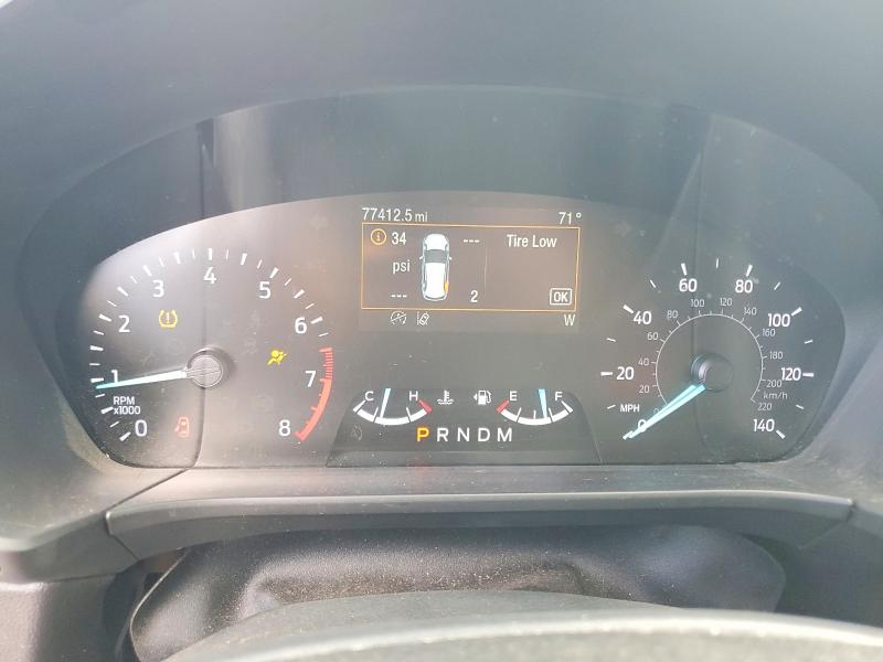 2020 Ford Escape VIN 1FMCU9H91LUB30449 COPART salvage auction — SIDE, Tx - Salvage Vehicle Title, sold $3,600 on 2026-07-24 (photo 9)