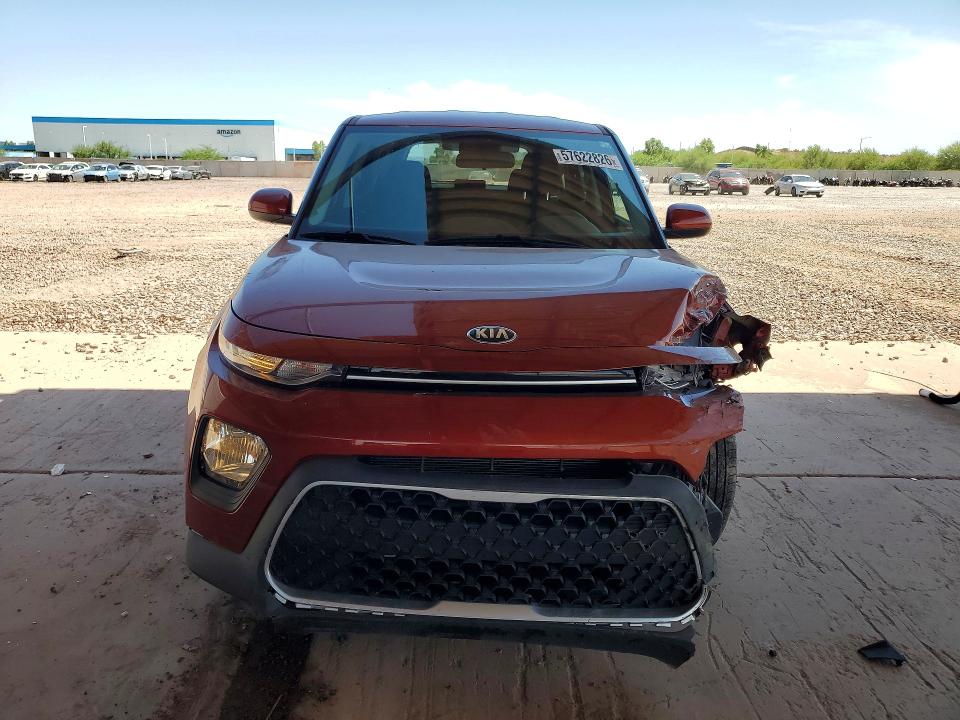 2021 Kia Soul VIN KNDJ23AU9M7742623 COPART salvage auction — FRONT END, Az - Cert Of Title - Salvage, sold $2,700 on 2026-07-02 (photo 5)