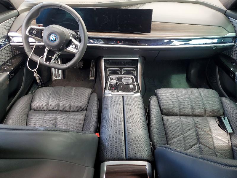 2024 BMW I7 VIN WBY83EH08RCR26734 COPART salvage auction — MECHANICAL, Fl - Cert Of Title Slvg Rebuildable, sold $43,500 on 2026-08-06 (photo 8)