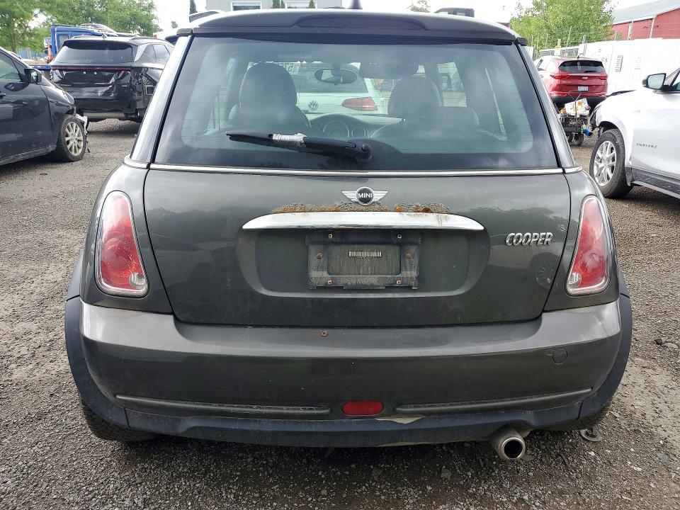 2006 Mini Cooper VIN WMWRC33516TK65411 COPART salvage auction — FRONT END, On - Permit No Brand - Unfit, sold $350 on 2026-07-09 (photo 6)