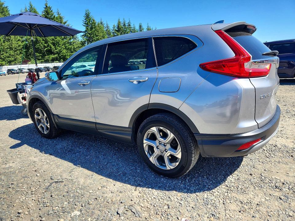 2018 Honda Cr-v VIN 2HKRW2H86JH641086 COPART salvage auction — FRAME DAMAGE, Wa - Bill Of Sale, sold $6,600 on 2026-07-02 (photo 2)