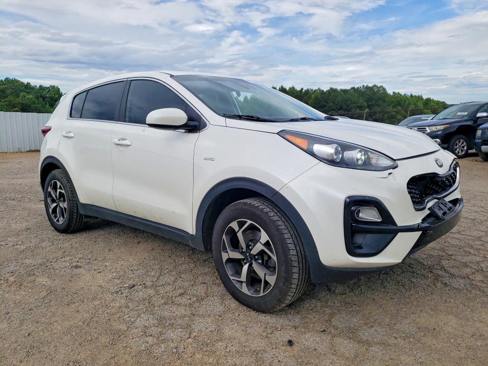2021 Kia Sportage VIN KNDPMCAC3M7938536 COPART salvage auction — FRONT END, Salvage Title, sold $4,400 on 2026-07-17 (photo 4)