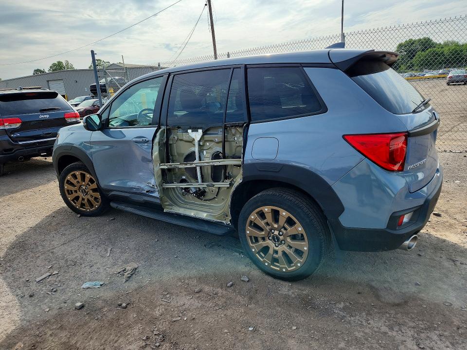 2022 Honda Passport VIN 5FNYF8H54NB031406 COPART salvage auction — SIDE, Pa - Certificate Of Salvage, sold $9,800 on 2026-07-22 (photo 2)