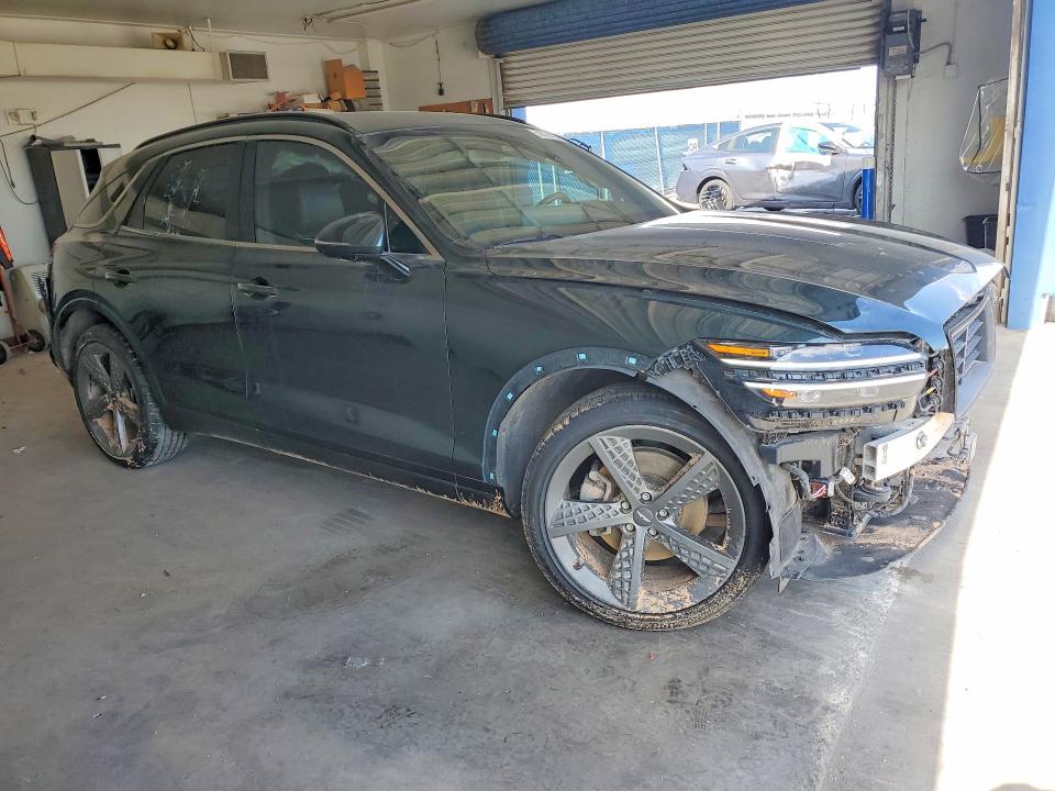 2022 Genesis VIN KMUMADTB3NU051072 COPART salvage auction — FRONT END, Tx - Salvage Vehicle Title, sold $7,700 on 2026-07-31 (photo 4)