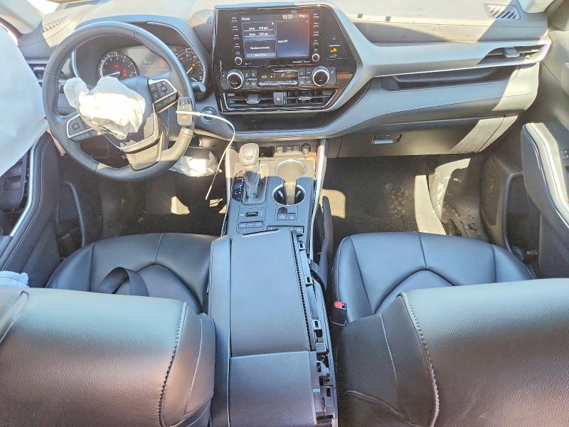 2022 Toyota VIN 5TDGZRBH2NS594624 COPART salvage auction — SIDE, Il - Salvage Certificate, sold $250 on 2026-07-21 (photo 8)