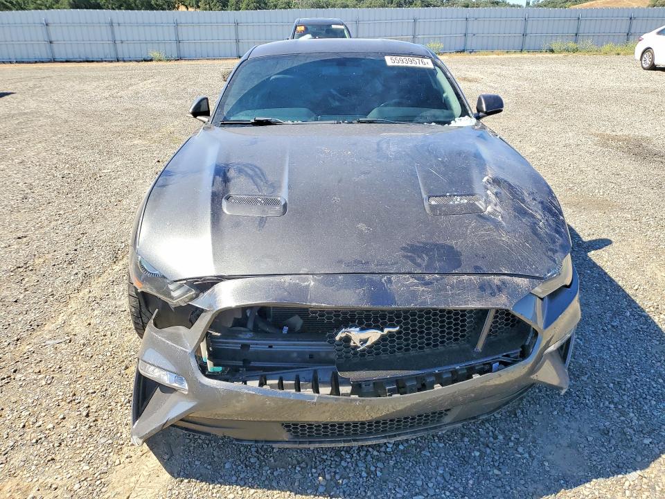 2019 Ford Mustang VIN 1FA6P8CF1K5152613 COPART salvage auction — FRONT END, Ca - Salvage Certificate, sold $10,750 on 2026-07-31 (photo 5)