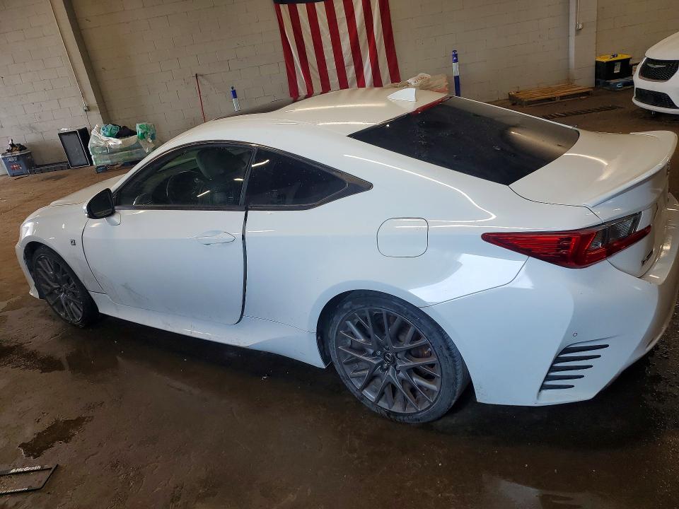 2017 Lexus Rc 200t VIN JTHHA5BC3H5005114 COPART salvage auction — MINOR DENT/SCRATCHES, IA - CERTIFICATE OF TITLE, sold $1,250 on 2026-07-30 (photo 2)