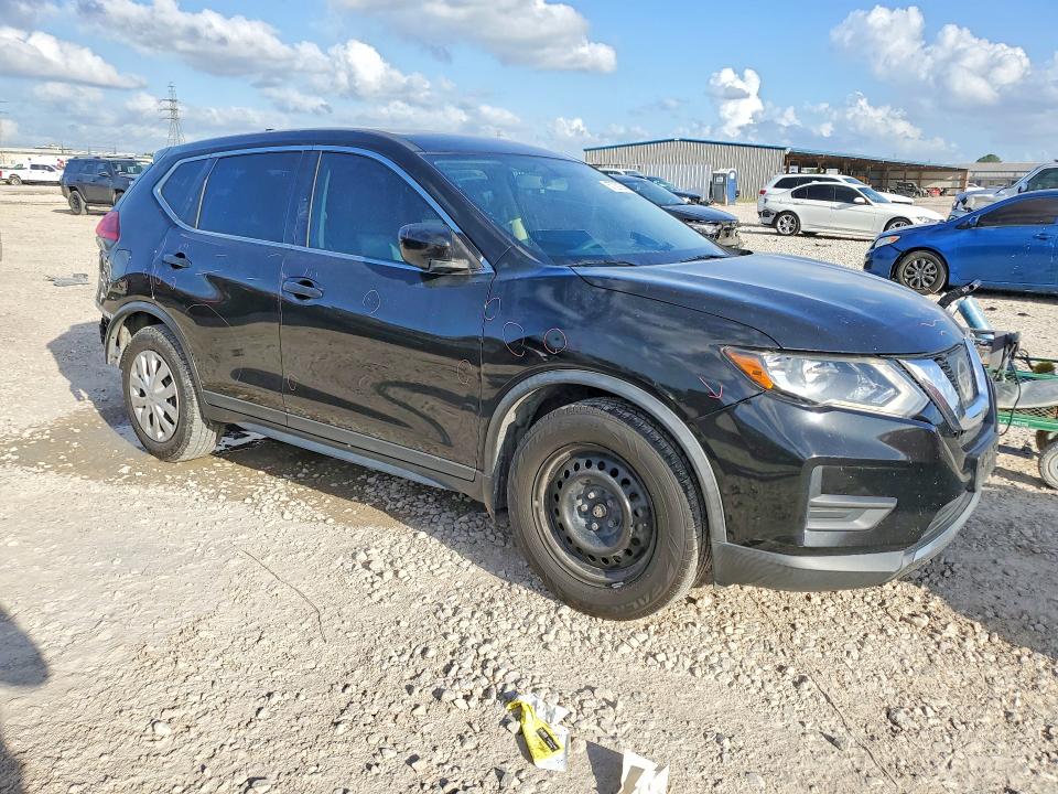 2017 Nissan Rogue VIN KNMAT2MT6HP617496 COPART salvage auction — REAR END, Tx - Salvage Vehicle Title, sold $1,750 on 2026-07-31 (photo 4)